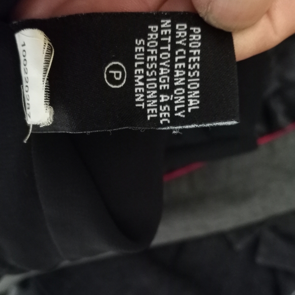 NWOT TIBI Black Wool Dress with Cap Sleeves - Picture 3 of 6